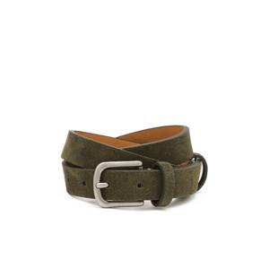 [HIS] 다크브라운 스웨이드 가죽 벨트 HJBE5F603W3