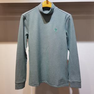 [루이까스텔]여성스트라이프로고자수반터틀티셔츠/7LETS905A_BP