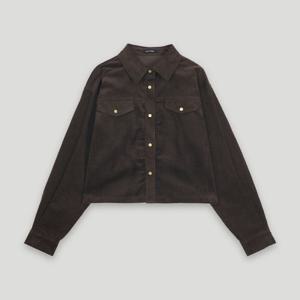 [코데즈컴바인]폴링 크롭 코듀로이 셔츠 CKD-SH002WA