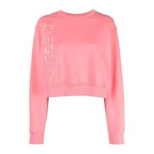 펜디 로고 프린트 크롭 스웨트셔츠 FS7427ANQR