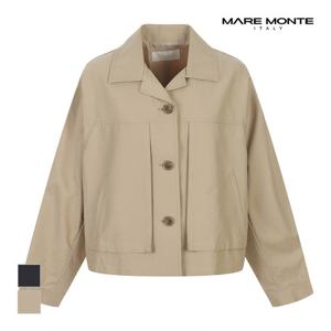 [마레몬떼] 쓰리버튼 카라 자켓_M243MJK24S0