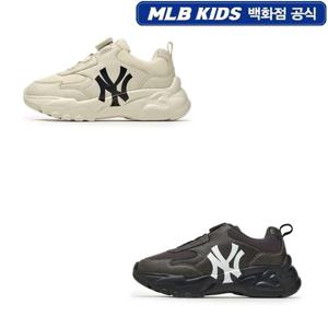 MLB키즈 빅볼청키 데님 다이얼 주니어운동화 (7ASHJB06N)