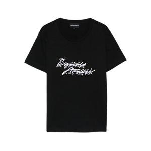 엠포리오 아르마니 반팔 티셔츠 EW003594 AF12597UC001 Black