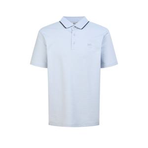 닥스 골프 남성 25SS 그레이 로고자수 반팔폴로티셔츠 WGTS5B412G1