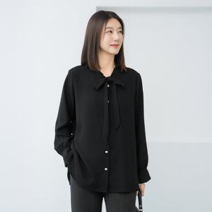 엄마옷 마담4060 윈터진주리본블라우스 데일리 중년여성 -ZBL2512012-