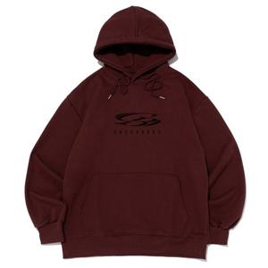 [카고브로스]CIRCLE LOGO OVER HOOD T-SHIRT (BURGUNDY)