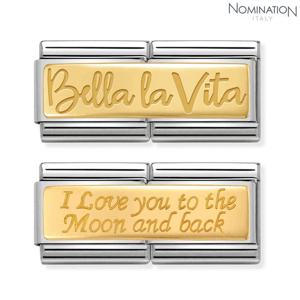 노미네이션 컴포저블 클래식 골드 더블링크 030710 여자팔찌 남자팔찌