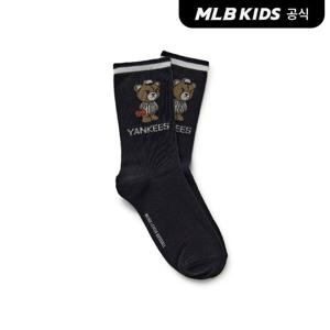 [MLB키즈공식]26N 메가베어 일대일 양말 NY (Black)7ASOC016N-50BKS