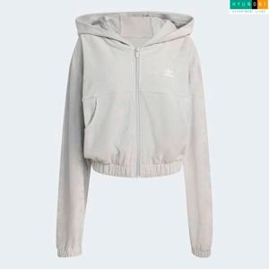 아디다스 현대백화점 [Women] 에센셜 셔닐 트랙 탑 KG3614 인기트랙탑