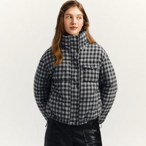 [마리끌레르][정가129,000]하이넥 숏 푸퍼 패딩(MAFDPD04NBK)