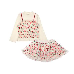 [프렌치캣(정상)]앵두 뷔스티에 TS 스커트셋트(Q56DBT230BS020)