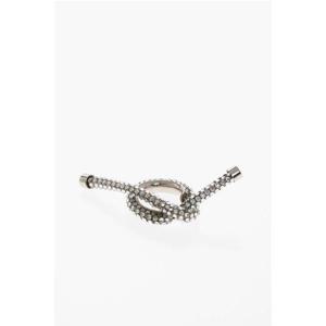 발렌시아가 반지 748321 TZR0S 1404 Silver