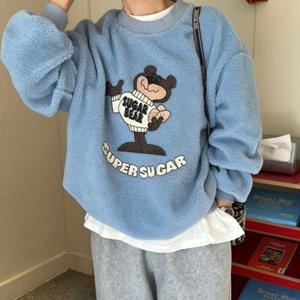 [드넬]베어캐릭부클맨투맨DWT54133A