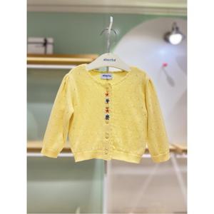 압소바HM (아기가디건)릴 니트 가디건(노랑)(26년봄신상) (Q5A1123601)