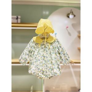 압소바HM (26년봄신상)릴 우주복(모자포함)(노랑) (Q5A1122301)