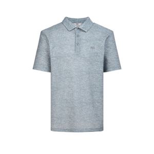 닥스 골프 남성 25SS 그레이 로고자수 반팔폴로티셔츠 WGTS5B013G2