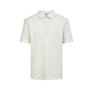 닥스 골프 남성 25SS 베이지 로고자수 반팔폴로티셔츠 WGTS5B013I1