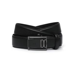 [닥스핸드백] 블랙 트윌 엠보 소가죽 자동벨트 DBBE5E834