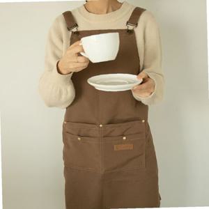 바리스타 원피스 어린이집교사 공방 주방 앞치마