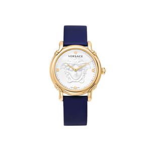 베르사체 VEPN00420 세이프티 핀 여성 가죽시계