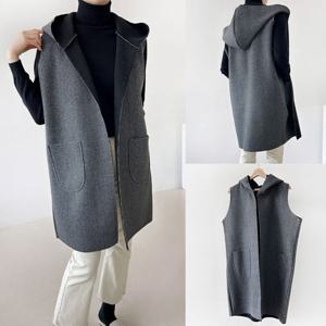 나야홍 / 위쉬몰 BS 모노빅후드포켓롱조끼(V869H512) 빅사이즈