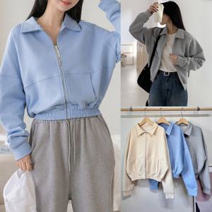 나야홍 / 위쉬몰 YY 크롭쭈리양기모집업(V877H512) 빅사이즈