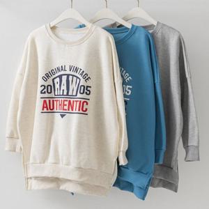 나야홍 / 빅사이즈티 V618L512 기모언발트임맨투맨 YY