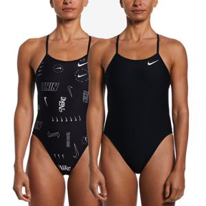 나이키스윔 여자수영복 여성 멀티 로고 스크랩 리버서블 타이백 NESSD020-001