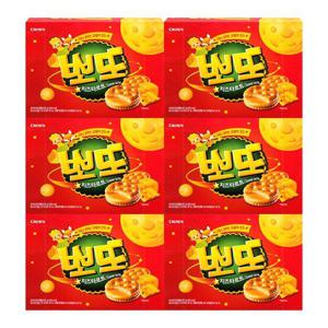 [크라운제과]크라운 뽀또 치즈타르트 322g 6개