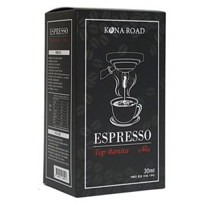 코나로드 에스프레소 액상커피 30mlX12개입[맛보기]