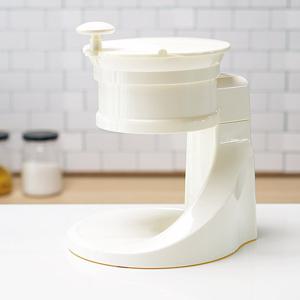레트로 가정용 수동 빙수기 화이트