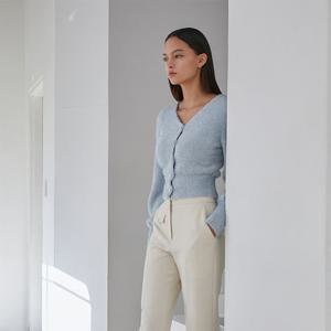 [에고이스트]소매 볼륨 V넥 날개사 KG (EQ1KG160)