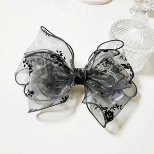 어도러블 레이디 플라워 쉬폰 머리핀 헤어핀  c