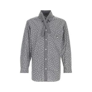 요지 야마모토 긴팔 셔츠 HOB70526 1 PRINTED