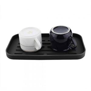 실리콘 컵건조대(블랙)/ 물빠짐트레이