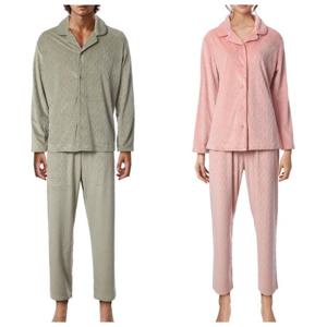 [비비안(언더웨어)][극세사커플잠옷]포근하고 부드러운 겨울 수면잠옷 MP8843AWP8843A