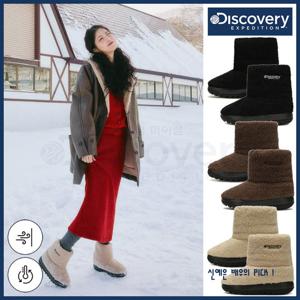 디스커버리 24FW 신상/할인 여성 레스터플리스시어링부츠/방한화/겨울신발/신예은착용 DXSH6414N