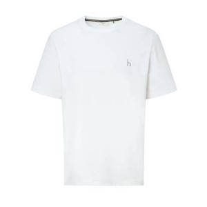 [헤지스남성] 화이트 반팔 크루넥 티셔츠(HZTS5B501WT)