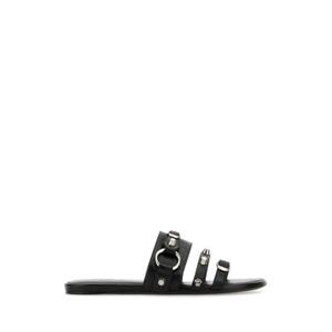 발렌시아가 뮬 슬리퍼 834692WAD4Y 1080 Black