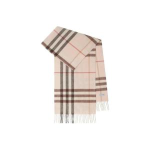버버리 체크 캐시미어 머플러 앨러배스터 8103011