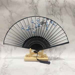 휴대용 접이식 실크 대나무부채 ULM-0323