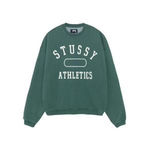 스투시 애슬레틱스 크루넥 워시드 파인 118568