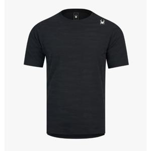 스파이더 맨즈 퍼포먼스 자카드 반팔 티셔츠 BB SPJMCNRS205M BLK CGR