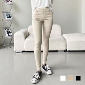 베론 반하이 스판 밴딩 스키니 팬츠 2XL OD-230459 여자밴딩팬츠