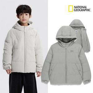 내셔널지오그래픽키즈 점퍼 K254UDW320 091 남아 여아 헤론 후드 경량패딩 덕다운 고학년딜