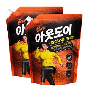 애경 울샴푸 아웃도어 리필 1LX2개