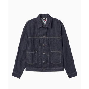 타미진 플리츠 데님 트러커 재킷 B1 T32F7NJC40TMT1 1BK