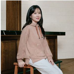 [스케쳐스 KOREA] 여성 골지 후드 티셔츠 SL3WTCFW031 US