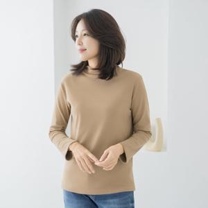 엄마옷 마담4060 포근해기모반목티셔츠 중년여성 데일리 -ZD000159-