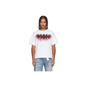 디젤 티셔츠 화이트 박스트 T21 티셔츠 252001M213010